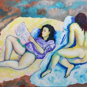 Venta online de la obra titulada “El descanso” realizada por el artista contemporáneo (Fran J.Korral).