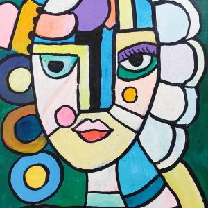 Venta online de la obra titulada “Estrella del Sur” realizada por el artista contemporáneo Francisco Javier Corral Gutiérrez (Fran J.Korral).