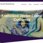 El sitio web del artista Francisco Javier Corral Gutiérrez